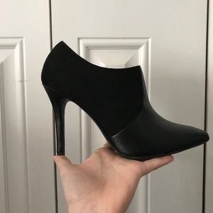 High Heel Pointed Ankle Booties